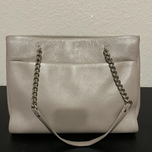 Kate Spade Emerson Place Phoebe Smooth Bag in nude retail $360 - Picture 4 of 14